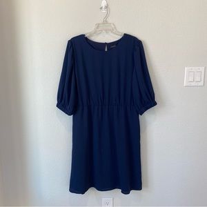 Halogen Navy Dress size Large